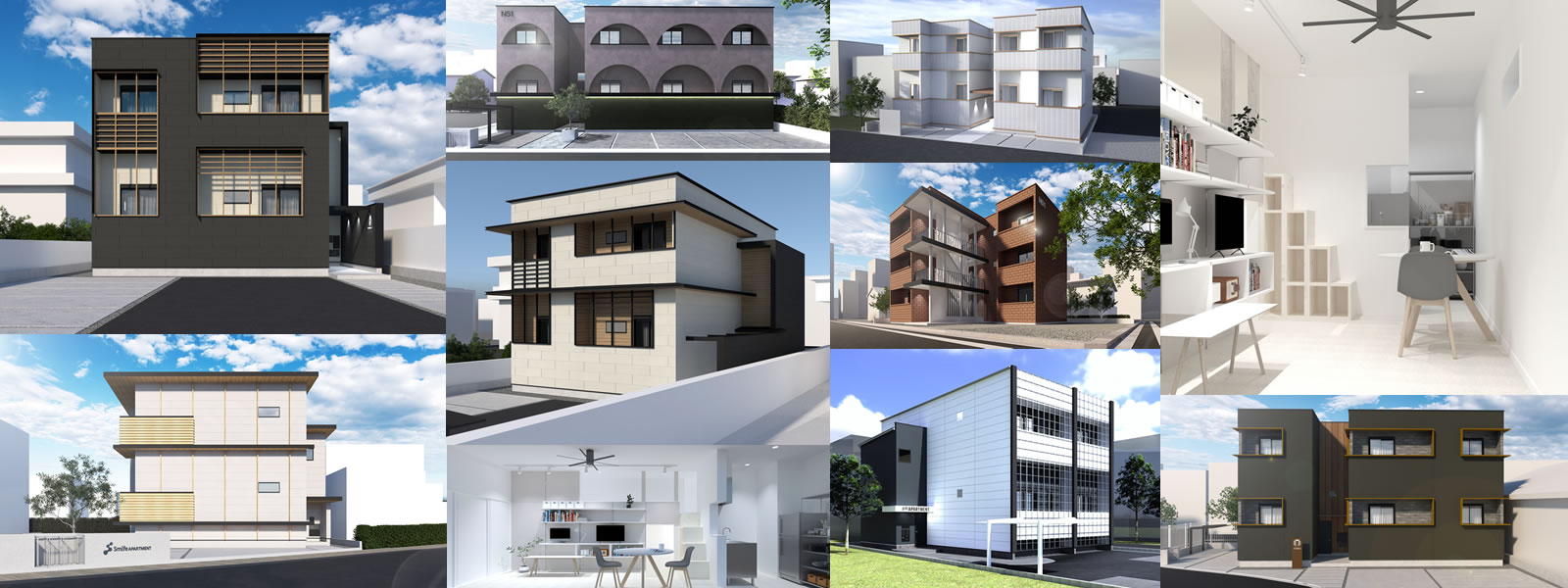 全国の地方都市で展開する REAL DESIGN APART イメージ