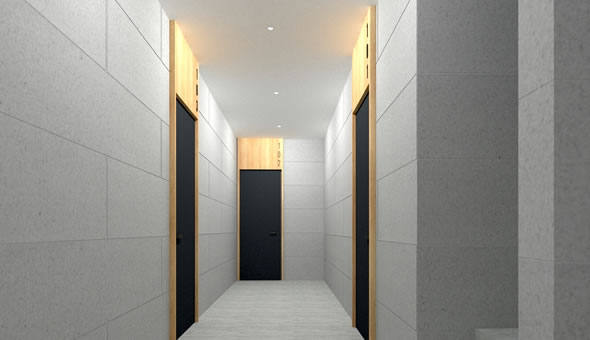 機能性を最大限に高めた木造アパート 内装02